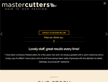 Tablet Screenshot of mastercutters.co.uk